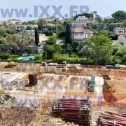 Semelles de fondation et attentes d'armatures après terrassement 05.2026