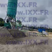 Maçonnerie du rez-de-chaussée en cours d'exécution 03.2026