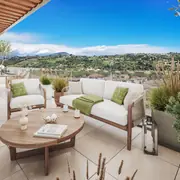 Espace extérieur pensé pour la détente et la convivialité.