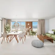 Aménagement favorisant la détente et la convivialité au sein du quartier.