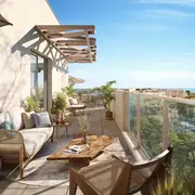 Appartements neufs avec terrasses et jardins à Antibes