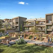 Espaces communs décorés, favorisant les rencontres et la convivialité des résidents.